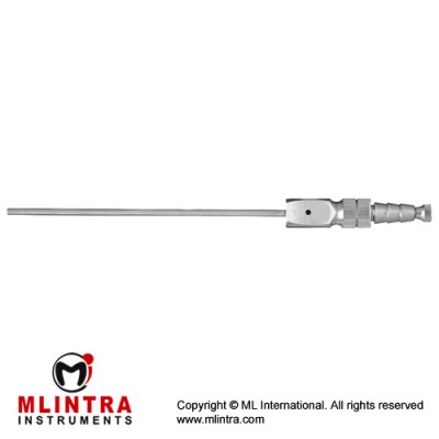 Frazier Suction Tube 10 Charr. Stainless Steel, 24 cm - 9 1/2" Diameter 3.3 mm Ø